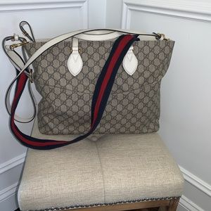 Gucci Diaper Bag GG supreme